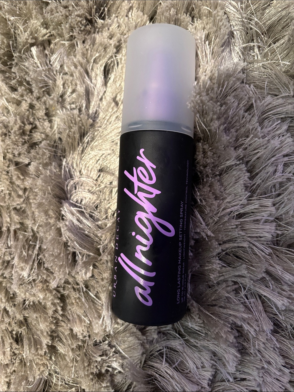 Urban Decay All Nighter Setting Spray — Black Bottle with Pink Logo